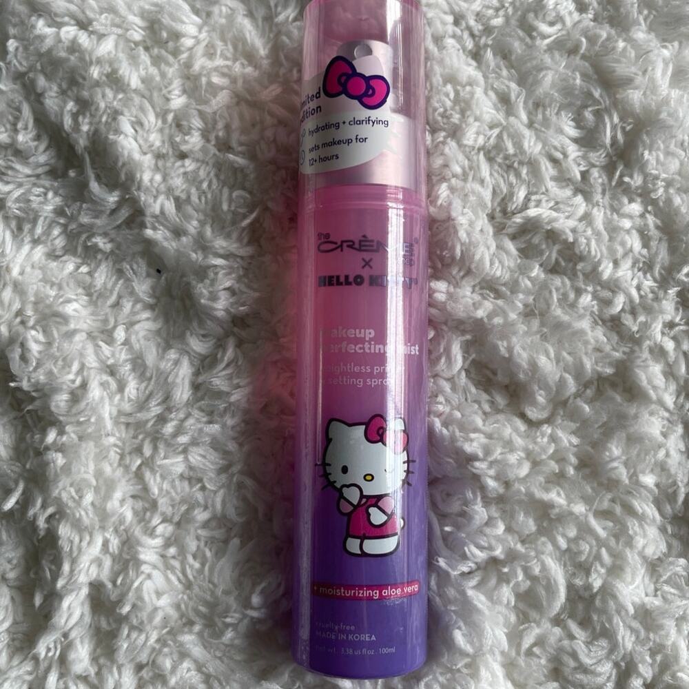 Hello Kitty x Creme Shop Makeup Perfecting Mist Weightless Primer Setting Spray